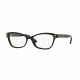 Versace VE3208 Single Vision Prescription Eyeglasses GB1-54 - Black Frame