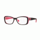 Versace VE3228 Bifocal Prescription Eyeglasses 5190-52 - Black/pink/transp Pink Frame