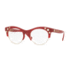 Versace VE3232 Progressive Prescription Eyeglasses 5197-52 - Bordeaux Frame
