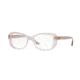 Versace VE3234B Single Vision Prescription Eyeglasses 5223-51 - Transparent Lilac Frame