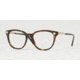 Versace VE3242 Single Vision Prescription Eyeglasses 108-52 - Dark Havana Frame