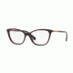 Versace VE3248 Single Vision Prescription Eyeglasses 989-52 - Red Havana Frame