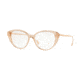 Versace VE3262BA Prescription Eyeglasses 5215-54 - Transparent Brown Frame