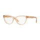 Versace VE3264B Eyeglass Frames 5241-51 - Transparent Brown Frame