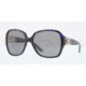 Versace VE4242B Sunglasses 980/87-5716 - Blue Havana Frame, Grey Lenses