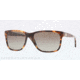 Versace VE4249 Sunglasses 954/13-58 - Striped Havana Frame, Brown Gradient Lenses