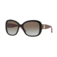 Versace VE4278B Sunglasses GB1/68-57 - Black Frame, Violet Gradient Brown Lenses