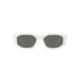 Versace VE4361 Bifocal Prescription Sunglasses, 53mm, White, VE4361-401-87-53-BI