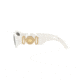 Versace VE4361 Bifocal Prescription Sunglasses, 53mm, White, VE4361-401-87-53-BI