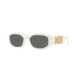 Versace VE4361 Bifocal Prescription Sunglasses, 53mm, White, VE4361-401-87-53-BI