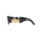 Versace VE4361 Bifocal Prescription Sunglasses, 53mm, Black, VE4361-GB1-87-53-BI