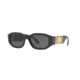 Versace VE4361 Bifocal Prescription Sunglasses, 53mm, Black, VE4361-GB1-87-53-BI