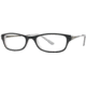 Visions 187 Bifocal Prescription Eyeglasses - Frame Ebony/Gunmetal VIVISION18701
