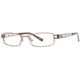 Visions 194 Single Vision Prescription Eyeglasses - Frame Dark Tortoise, Size 51/17mm VIVISION19403