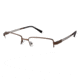 Visions 224 Bifocal Prescription Eyeglasses - Frame MATTE BROWN, Size 52/18mm VIVISION22402