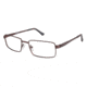 Visions 230 Bifocal Prescription Eyeglasses - Frame MATTE DK BROWN, Size 55/19mm VIVISION23002