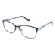 Visions 233 Progressive Prescription Eyeglasses - Frame MATTE NAVY, Size 53/15mm VIVISION23303