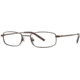 Visions 150 Bifocal Prescription Eyeglasses - Frame Brown, Size 49/18mm VIVISION15001