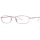 Visions 150 Bifocal Prescription Eyeglasses - Frame Pink, Size 49/18mm VIVISION15002