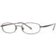 Visions 153 Single Vision Prescription Eyeglasses - Frame Brown, Size 49/18mm VIVISION15301