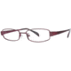 Visions 156 Bifocal Prescription Eyeglasses - Frame Burgundy, Size 51/17mm VIVISION15603