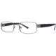 Visions 160 Bifocal Prescription Eyeglasses - Frame Pewter, Size 53/18mm VIVISION16003