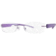 Visions 167 Eyeglass Frames - Frame Purple, Size 52/18mm VIVISION16702