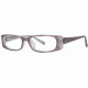 Visions 172 Single Vision Prescription Eyeglasses - Frame Lilac/Grey, Size 50/16mm VIVISION17202