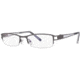 Visions 174 Eyeglass Frames - Frame Silver, Size 52/18mm VIVISION17403