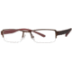 Visions 182 Progressive Prescription Eyeglasses - Frame Brown/Brown, Size 50/18mm VIVISION18202