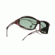 Vistana Burgundy Frame L Gray Polare Lens Sunglasses W309G