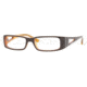 Vogue Eyeglass Frames VO2537B 1539-5015 - Top Brown-white-orange 
