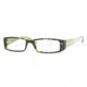 Vogue VO2573 Bifocal Eyeglasses - Green Havana Demo Lens Frame / 50 mm Prescription Lenses, 1612-5016