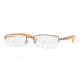 Vogue VO3668 SV Prescription Eyeglasses Light Brown Frame / 49 mm Prescription Lenses, 775-4917, Select Frame Color / Lens Diameter Light Brown Frame / 49 mm Prescription Lenses