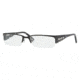 Vogue VO3707 SV Prescription Eyeglasses - Gloss Black Demo Lens Frame / 51 mm Prescription Lenses, 352-5117