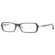 Vogue VO2673 Eyeglass Frames 1882-5016 - Top Plum/Flowers Trans 
