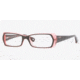 Vogue VO2691 Single Vision Prescription Eyewear 1689-4916 - Top Brown-pink Glitter 