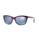 Vogue VO2743S Sunglasses 22774V-54 - Dark Violet/Transparent Violet Frame, Grey Mirror Violet Lenses