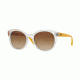 Vogue VO2795S Sunglasses W74513-53 - Transparent Demi Shiny Frame, Brown Gradient Lenses