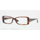 Vogue VO2807B Single Vision Prescription Eyeglasses 1553-51 - Light Havana Frame, Demo Lens Lenses