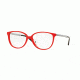 Vogue VO2866 Progressive Prescription Eyeglasses 2360-55 - Top Coral/transp Coral Frame