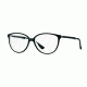 Vogue VO2866 Progressive Prescription Eyeglasses W827S-55 - Top Black Transp Matte Frame