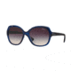Vogue VO2871S Single Vision Prescription Sunglasses VO2871S-238436-56 - Lens Diameter 56 mm, Frame Color Top Dark Blue/violet Transp