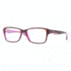 Vogue VO2883F Single Vision Prescription Eyeglasses 2019-53 - Dark Havana/lilac/violet Frame