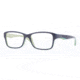 Vogue VO2883F Single Vision Prescription Eyeglasses 2229-53 - Top Blue/green/mustard Frame