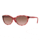Vogue VO2894SB Sunglasses 235514-56 - Top Havana/pink Transp Frame, Pink Gradient Brown Lenses