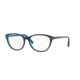 Vogue VO2937 Single Vision Prescription Eyeglasses 2278-53 - Bluette/Orange/Azure Tr Frame