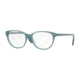 Vogue VO2937 Single Vision Prescription Eyeglasses 2534-53 - Opal Light Blue Frame