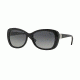Vogue VO2943SB Single Vision Prescription Sunglasses VO2943SB-W44-T3-55 - Lens Diameter 55 mm, Frame Color Black