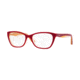Vogue VO2961 Progressive Prescription Eyeglasses, 53mm, Top Bordeaux/Yellow/Transp, VO2961-2772-53-PRO